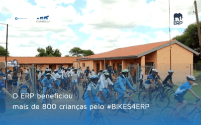 O ERP beneficiou mais de 800 crianças pelo #BIKES4ERP
